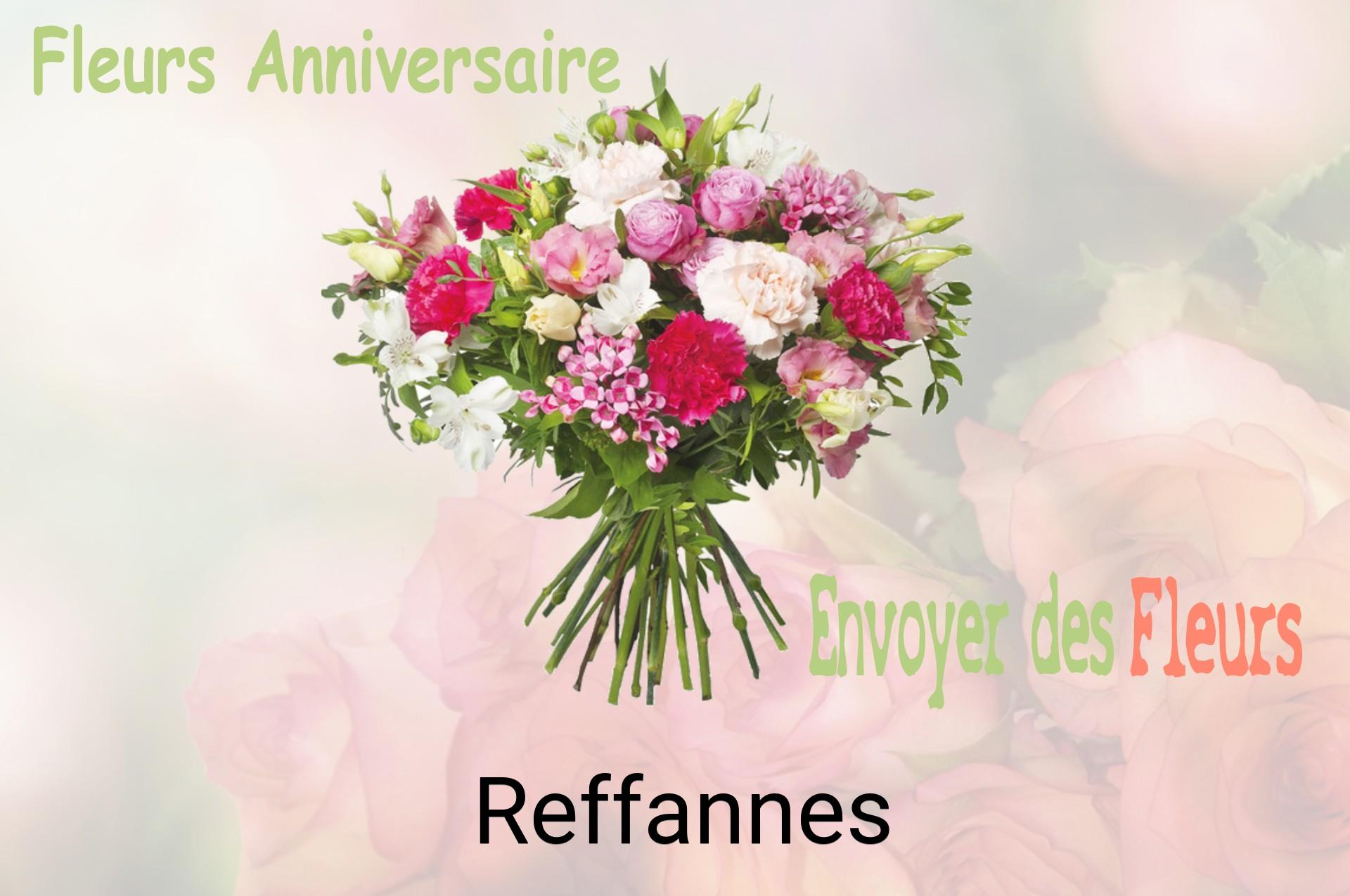 Bouquet de fleurs d’anniversaire livré à Reffannes